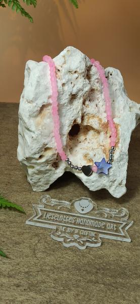 Halskette Rose Pearl Komplettansicht 4